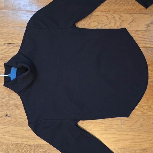 FOREVER 21 BUNDLE OF 2 WOMEN'S JUNIOR TURTLENECK TOPS GRAY & BLACK SIZE LARGE - Picture 2 of 16